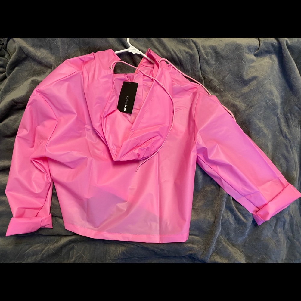 Pink Rain Jacket - Picture 2 of 3